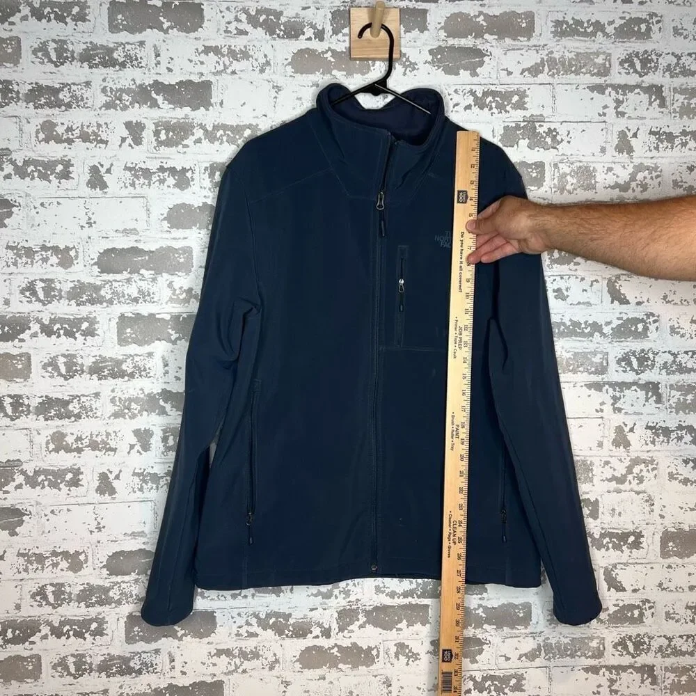 The North face | mens blue full zip jacket